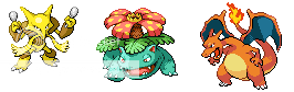 AlakazamVenusaurAndCharizard.png