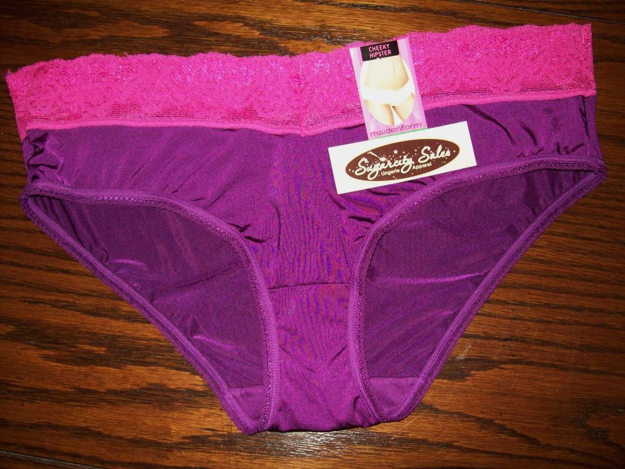 NWT MAIDENFORM MICROFIBER LACE TRIM HIPSTER PANTIES 40819 S M L eBay