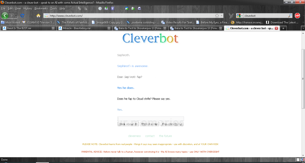 sephiroth and cloud fanfics